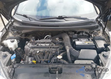 2014 Hyundai Veloster Turbo W/Blue from USA, damaged, VIN KMHTC6AE3EU191832